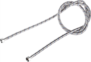 STAYER 1/2", 2 м, оплетка из нержавеющей стали, подводка гибкая для воды 51015-G/G-200