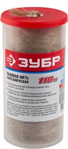 ЗУБР 110 м, нить льняная сантехническая 4-51992-110