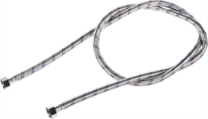 STAYER 1/2", 1.5 м, оплетка из нержавеющей стали, подводка гибкая для воды 51015-G/G-150