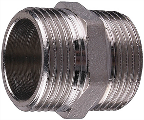 GENERAL FITTINGS 1", никелированная латунь, ниппель бочонок 51030-1