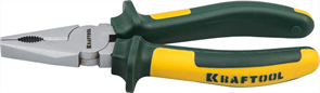 KRAFTOOL 200 мм, Cr-Mo, плоскогубцы комбинированные KRAFT-MAX 22011-1-20