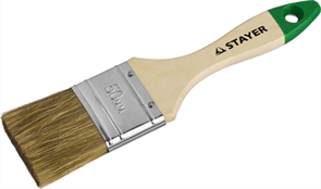 {{photo.Alt || photo.Description || 'STAYER 50 мм, 2&quot;, щетина смешанная, кисть плоская LASUR-STANDARD 01031-50'}}