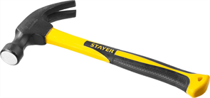 {{photo.Alt || photo.Description || 'STAYER 560 г, молоток-гвоздодер кованый Fiberglass 2026-560_z01'}}