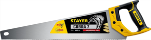 STAYER 7 TPI, 450 мм, ножовка универсальная (пила) Cobra 7 1510-45_z02