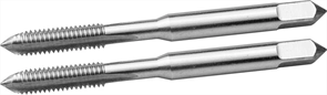 ЗУБР М6 x 1.0 мм, Р6М5, машинно-ручные, комплект метчиков 4-28007-06-1.0-H2