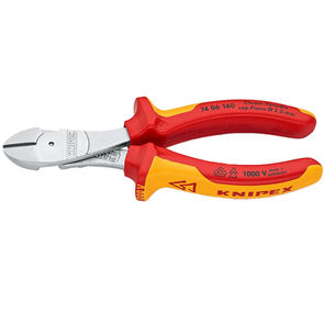 KNIPEX 160 мм, кусачки боковые (бокорезы) KN-7406160