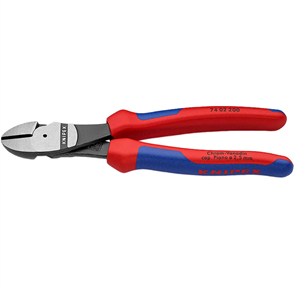 KNIPEX 200 мм, кусачки боковые (бокорезы) KN-7402200