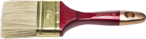STAYER 75 мм, 3", щетина натуральная светлая, кисть плоская UNIVERSAL-PROFI 0104-075
