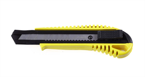 STAYER 18 мм, сегментированное лезвие, выдвижной, автофиксация, нож MASTER 0914