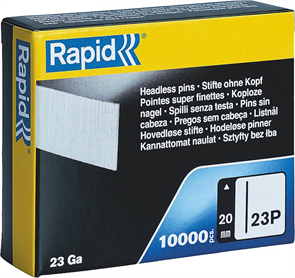 RAPID тип 23P, 20 мм, 10000 шт, закаленные, гвозди супертвердые 5001359