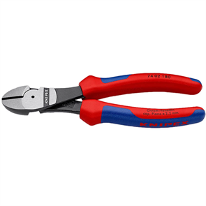 KNIPEX 180 мм, кусачки боковые (бокорезы) KN-7402180