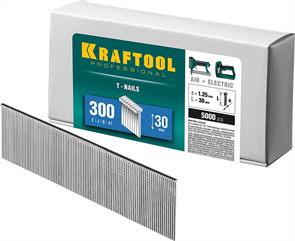 KRAFTOOL гвозди тип 300, 30 мм, гвозди для нейлера 31785-30
