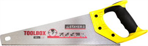 STAYER 11 TPI, 350 мм, ножовка по дереву TOOLBO 2-15091-45