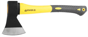 STAYER 800 г., топор с двухкомпонентной фиберглассовой рукояткой 2062-08