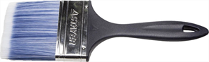 STAYER 100 мм, 4", искусственная щетина, пластмассовая ручка, кисть плоская AQUA-EURO 01082-100