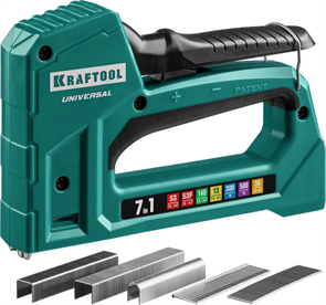 KRAFTOOL скобы 53, 53F, 140, 13, 36, 300, 500, степлер для скоб "Universal" (7-в-1) 31524