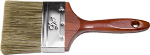 STAYER 100 мм, 4", щетина смешанная, кисть плоская LASUR - LUX 01051-100