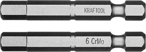 {{photo.Alt || photo.Description || 'KRAFTOOL HEX6, 50 мм, 2 шт., кованые профессиональные биты X-DRIVE 26127-6-50-2'}}