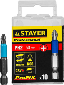 {{photo.Alt || photo.Description || 'STAYER PH2, 50 мм, 10 шт., биты ProFix Phillips 26203-2-50-10_z01'}}