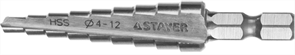 {{photo.Alt || photo.Description || 'STAYER  4-12 мм, 9 ступеней, HSS, сверло ступенчатое 29660-4-12-9'}}