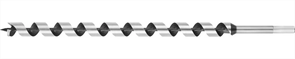 URAGAN d=25 x 450/360 мм, HEX, сверло левиса по дереву 29465-450-25