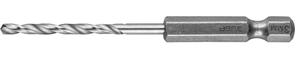 ЗУБР d 3 x 79 мм, НЕХ 1/4", сверло спиральное по металлу 29623-079-3