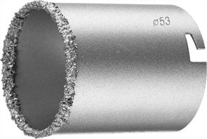 KRAFTOOL d 53 мм, L - 55 мм, карбид-вольфрамовая крошка, кольцевая коронка 33401-53_z01