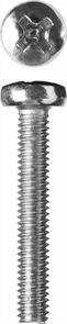 ЗУБР М4 х 25 мм, оцинкованный, винт DIN 7985 303150-04-025