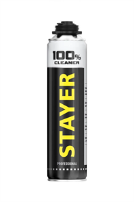 STAYER 500 мл, адаптер/пистолет, очиститель монтажной пены 41139