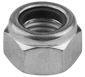 KRAFTOOL DIN 985 с нейлоновым кольцом, 50 шт., М20, кл. пр. 8, оцинкованная гайка 303584-20