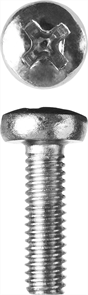 ЗУБР M4 x 12 мм, 5 кг, полусферическая головка, винт DIN 7985 303150-04-012