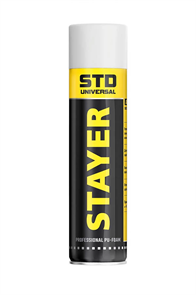 STAYER 500 мл, адаптерная, монтажная пена 41130