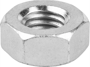 ЗУБР M10, 5 кг, кл. пр. 6, ГОСТ 5927-70, оцинкованная гайка 303550-10