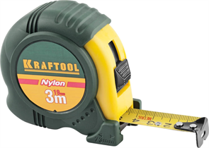 KRAFTOOL 3 м х 19 мм, рулетка с нейлоновым покрытием 34122-03-19_z01