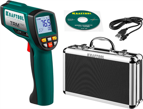 {{photo.Alt || photo.Description || 'KRAFTOOL -30°С +1650°С, TRM-1700, пирометр инфракрасный 45701-1650'}}