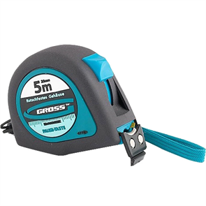 {{photo.Alt || photo.Description || 'GROSS 5 м х 25 мм, рулетка Ergonomisch 31103'}}