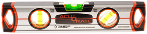 ЗУБР 250 мм, уровень фрезерованный ТОРПЕДО ACURATE 4 34594-025
