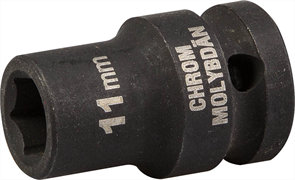KRAFTOOL 1/2", 11 мм, CrMo сталь, фосфатированная, торцовая головка INDUSTRIE QUALITAT 27940-11_z01