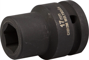 KRAFTOOL 1/2", 17 мм, CrMo сталь, фосфатированная, торцовая головка INDUSTRIE QUALITAT 27945-17_z01