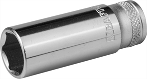 KRAFTOOL 1/4", 13 мм, Cr-V сталь, хромированная, торцовая головка 27817-13_z01
