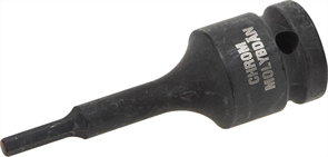 KRAFTOOL 1/2", 4 мм, CrMo сталь, фосфатированная, торцовая головка INDUSTRIE QUALITAT 27950-04