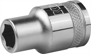 KRAFTOOL 1/2", 9 мм, Cr-V сталь, хромированная, торцовая головка 27805-09