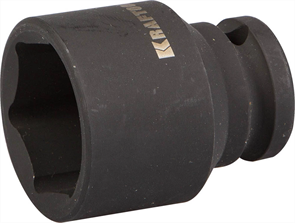 KRAFTOOL 1/2", 32 мм, Cr-Mo сталь, фосфатированная, торцовая головка ударная 27940-32_z01