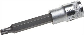 KRAFTOOL 1/2", 100 мм, S2 сталь, Т40, удлиненная, сатинированная, торцовая бита-головка INDUSTRIE QUALITAT 27906-40_z01