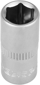 ЗУБР 1/4", 8 мм, Cr-V сталь, хромированная, торцовая головка 27715-08