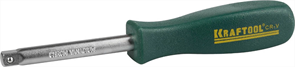 KRAFTOOL 1/4", 150 мм, хромированный, вороток для торцовых головок INDUSTRIE QUALITAT 27833_z01