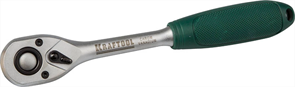 KRAFTOOL 1/4", 72 зубца, Cr-V сталь, трещотка для торцовых головок 27790-3/8_z01