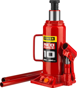 {{photo.Alt || photo.Description || 'STAYER 10 т, 230-460 мм, домкрат бутылочный гидравлический RED FORCE 43160-10_z01'}}
