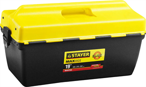 {{photo.Alt || photo.Description || 'STAYER 480 х 250 х 260 мм, пластиковый, ящик для инструментов MAXWIDE-19 2-38005-19_z01'}}