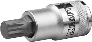 KRAFTOOL 1/2", 55 мм, S2 сталь, M10, сатинированная, торцовая бита-головка INDUSTRIE QUALITAT 27911-10_z01